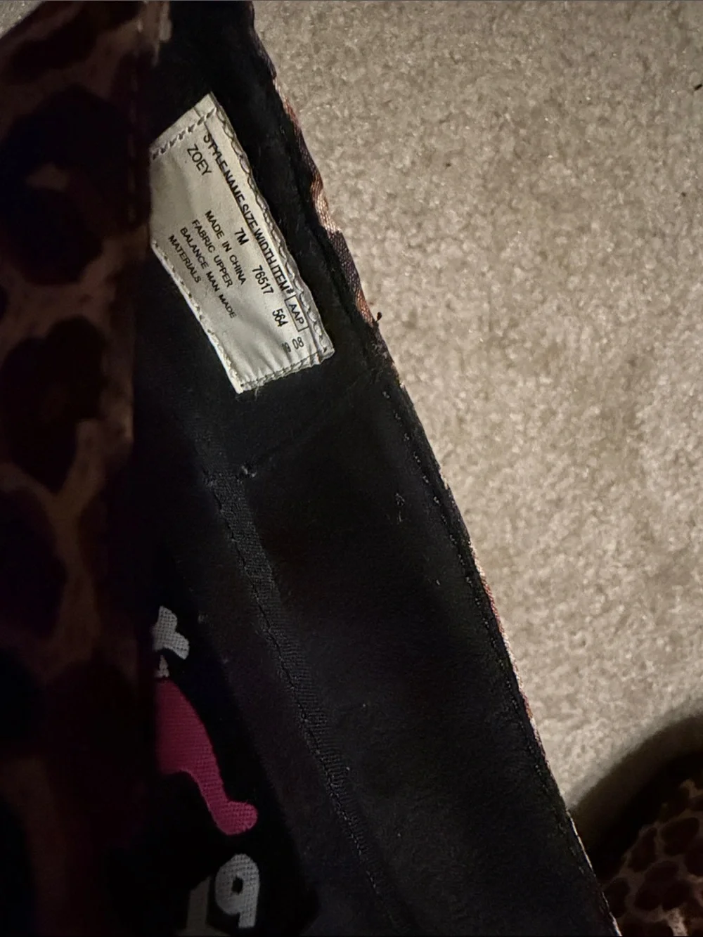 Rocket Dog Women’s size 7 Leopard-Print Bow Slip-On Flats - Brown